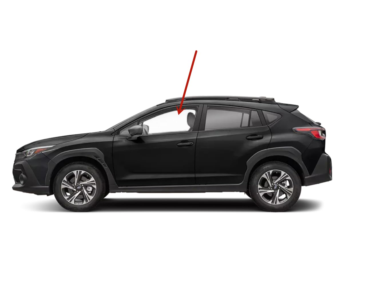 Tempered Driver Left Side Front Door Window Door Glass Compatible with Subaru Crosstrek / Impreza 2024-2025 Models