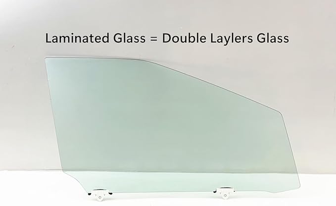 Laminated Passenger Right Side Front Door Window Door Glass Compatible with Toyota Mirai 2016-2020 Models