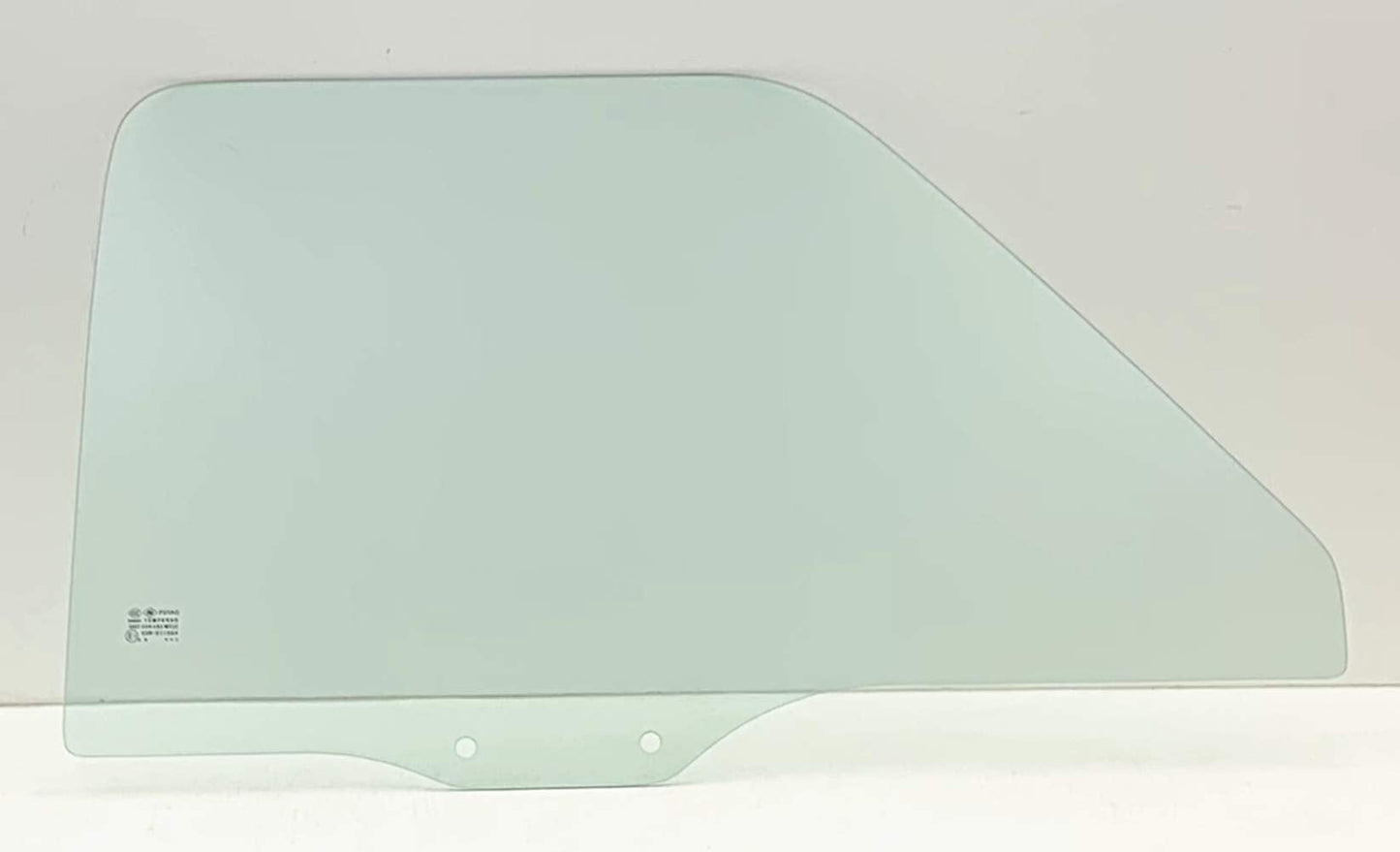 W/O Vent Style Passenger Right Side Door Window Door Glass Compatible with Ford Ranger Pickup/Bronco II 1983-1988 Models