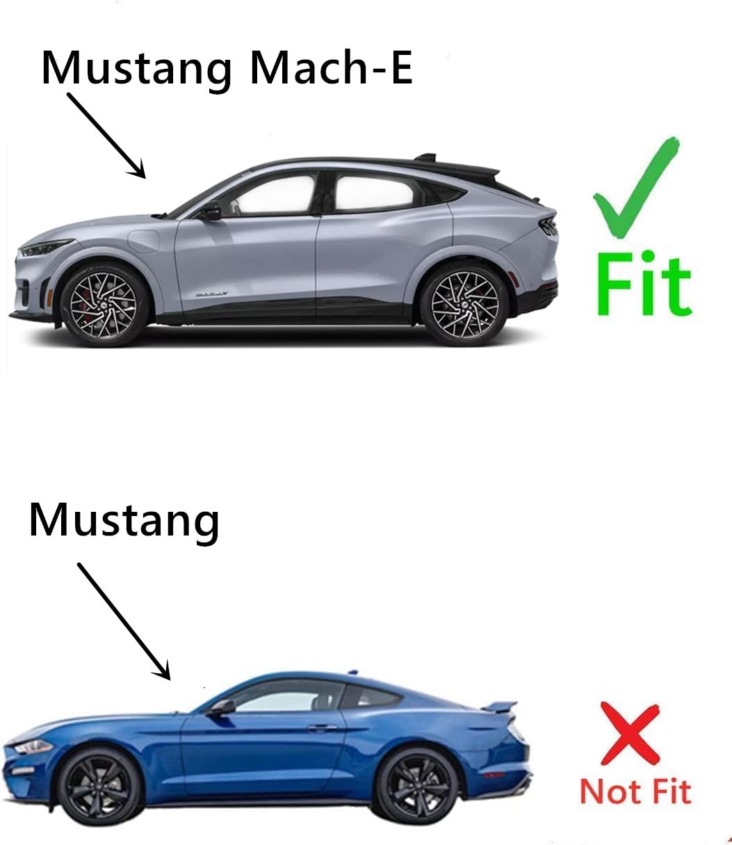 Tempered Driver Left Side Front Door Window Door Glass Compatible with Ford Mustang Mach-E 2021-2025 Models