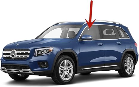 Tempered Driver Left Side Front Door Window Door Glass Compatible with Mercedes Benz GLB-Class GLB200 GLB250 GLB35AMG 2020-2024 Models