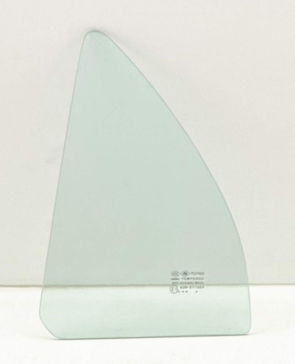 Driver Left Side Rear Vent Window Vent Glass Compatible with Toyota Corolla/Chevrolet Prizm 4 Door Sedan 1998-2002 Models