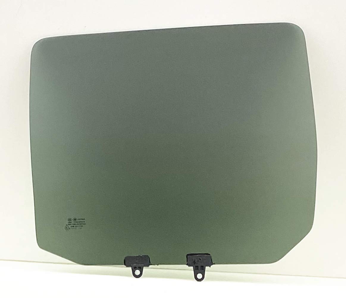 Passenger Right Side Rear Door Window Door Glass Compatible with Nissan Frontier Pickup 4 Door Crew 2000-2004 Models