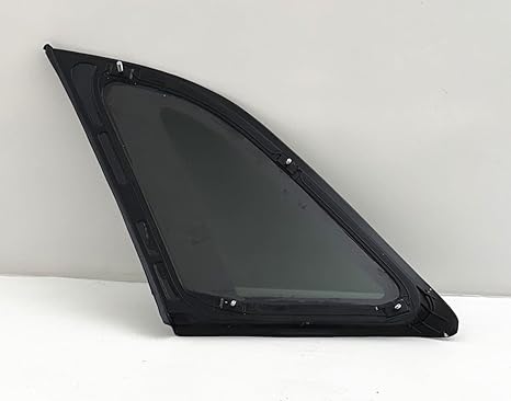 Black Moulding Style Tempered Passenger Right Side Quarter Window Quarter Glass Compatible with Kia Sorento 2011-2015 Models