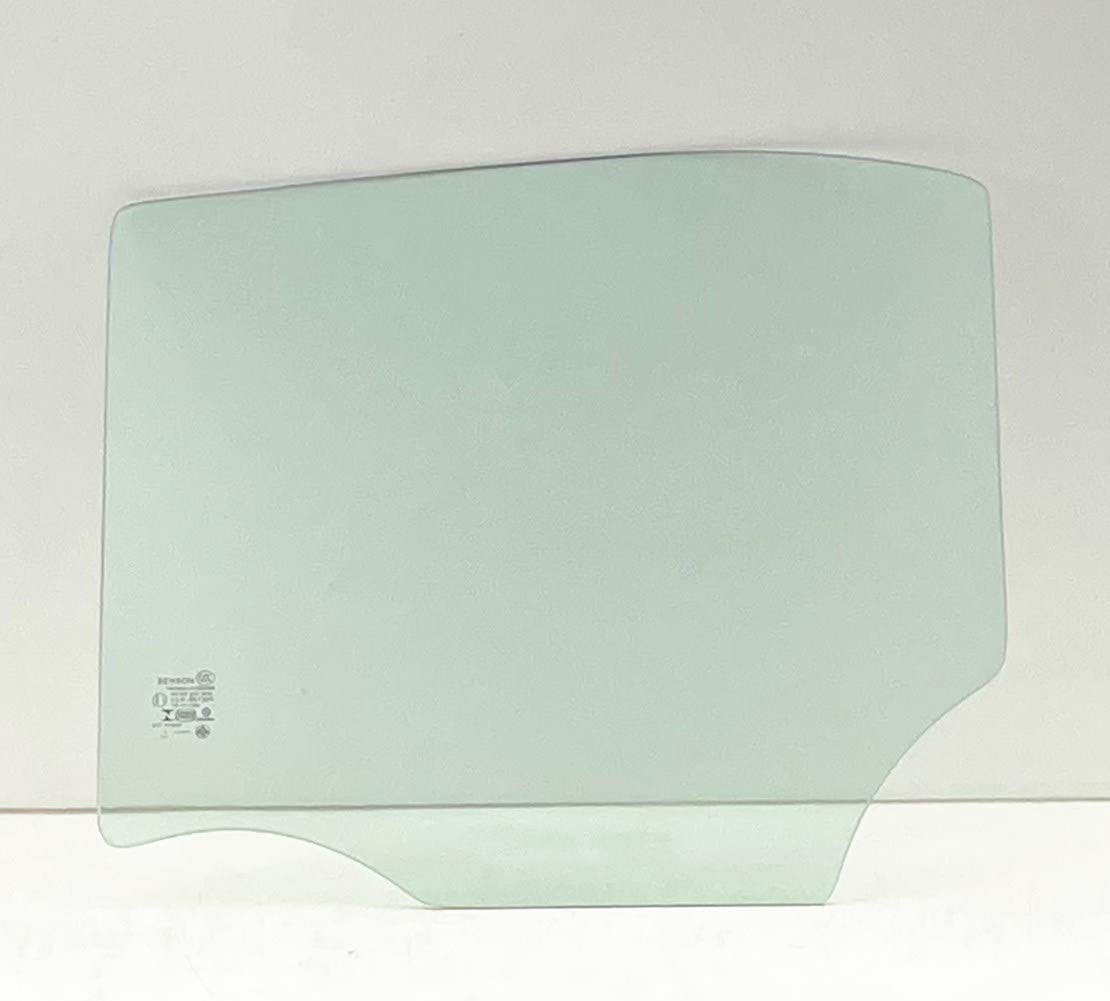 Driver Left Side Rear Door Glass Compatible with Cadillac ATS 4 Door Sedan 2013-2018 Models