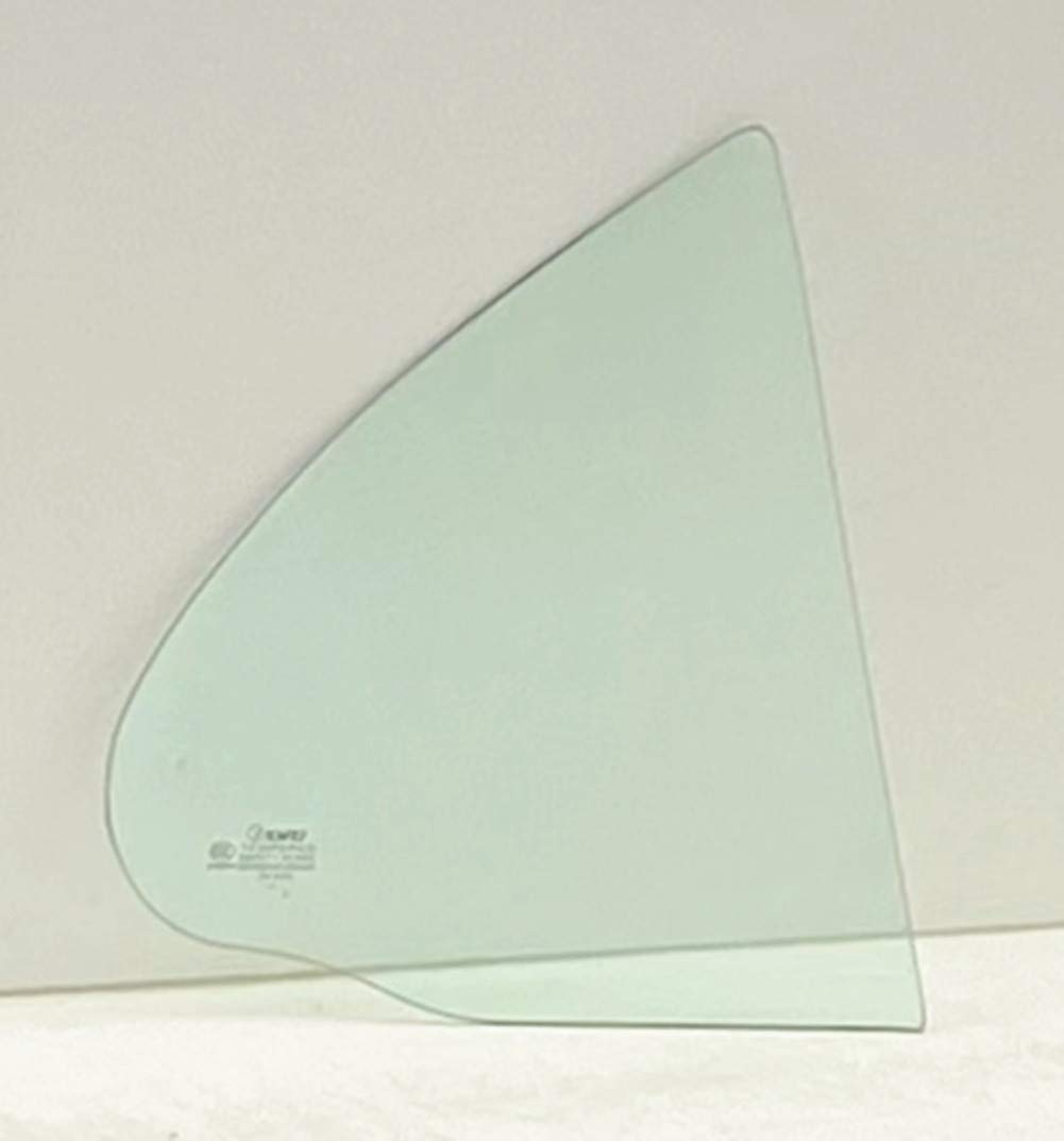 Passenger Right Side Rear Vent Window Vent Glass Compatible with Geo Prizm 4 Door Sedan 1993-1997 Models