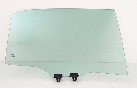 Passenger Right Side Rear Door Window Door Glass Compatible with Honda Accord 4 Door Sedan 2003-2007 Models