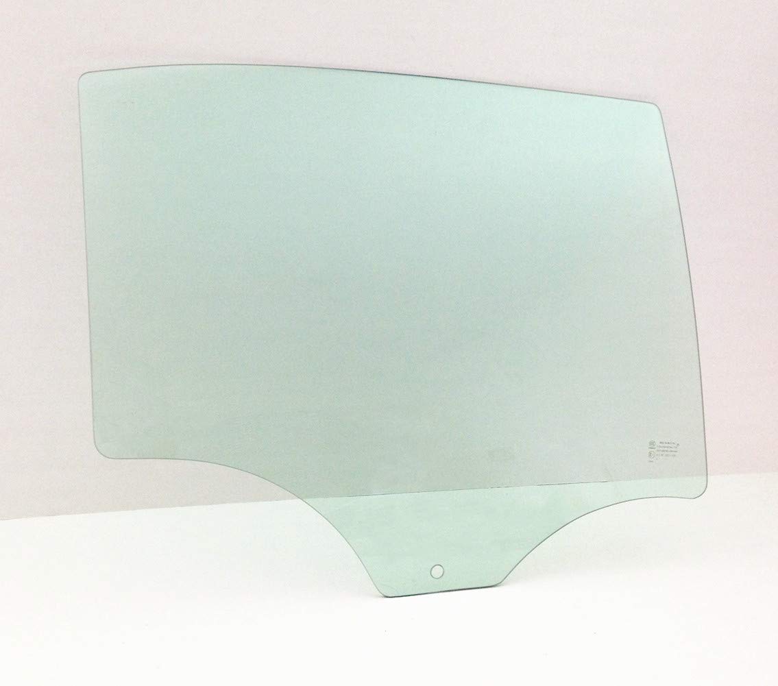 Passenger Right Side Rear Door Window Door Glass Compatible with Chevrolet Malibu 2004-2007 / Malibu Classic 2008 4 Door Sedan Models