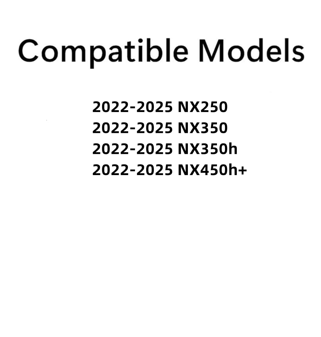 Heated Rear Tailgate Liftgate Back Window Back Glass Compatible with Lexus NX250 NX350 NX350h NX450h 2022-2025 Models