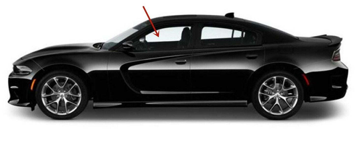 Laminated Driver Left Side Front Door Window Door Glass Compatible with Dodge Charger 2011-2023 Models