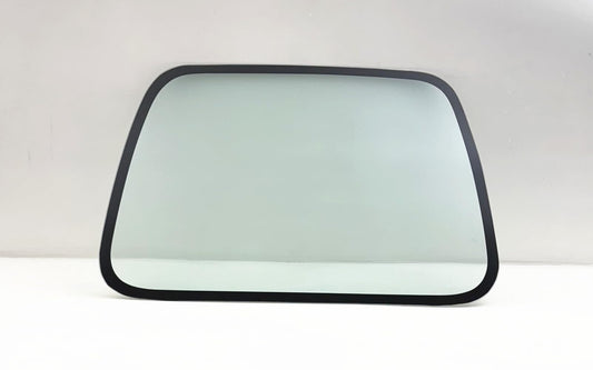 Tempered Clear Driver Left Side Rear Quarter Window Quarter Glass Compatible with Jeep Wrangler 93.4'' WB Short Wheel Base 1987-2006 Models