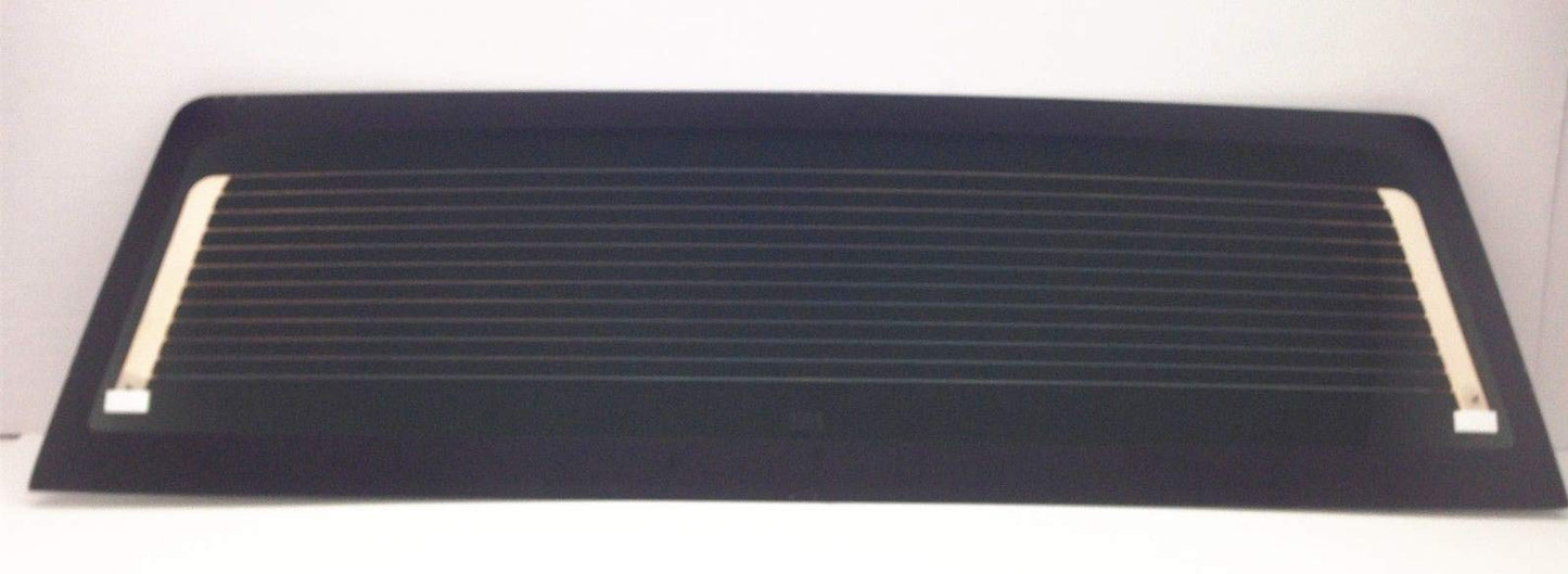 Heated Stationary Back Window Back Glass Compatible with Dodge Dodge Ram Pickup 1500 2009-2018 & 1500 Classic 2019-2024 & 2500 3500 2010-2025 & 3500Cab/Chs 4500 5500 2011-2025 Models