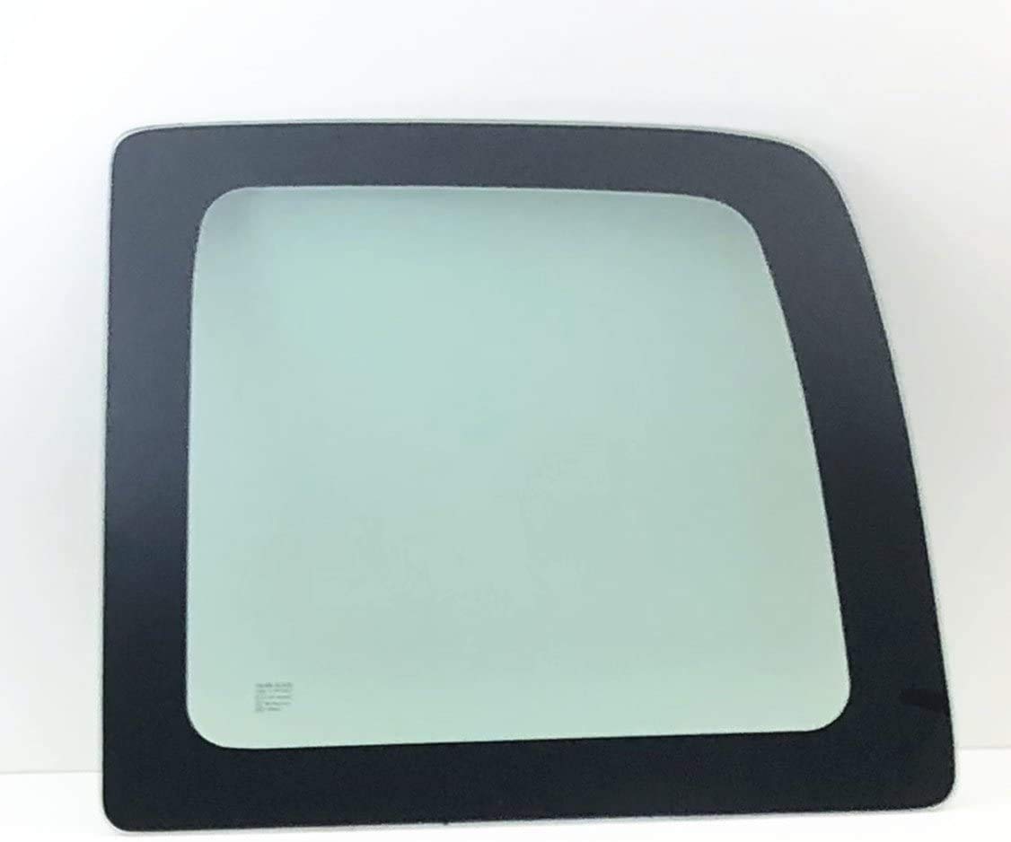Stationary Back Window Back Glass Passenger Right Side Compatible with Chevrolet Express/GMC Savana 1500 2500 3500 1996-2002 Models