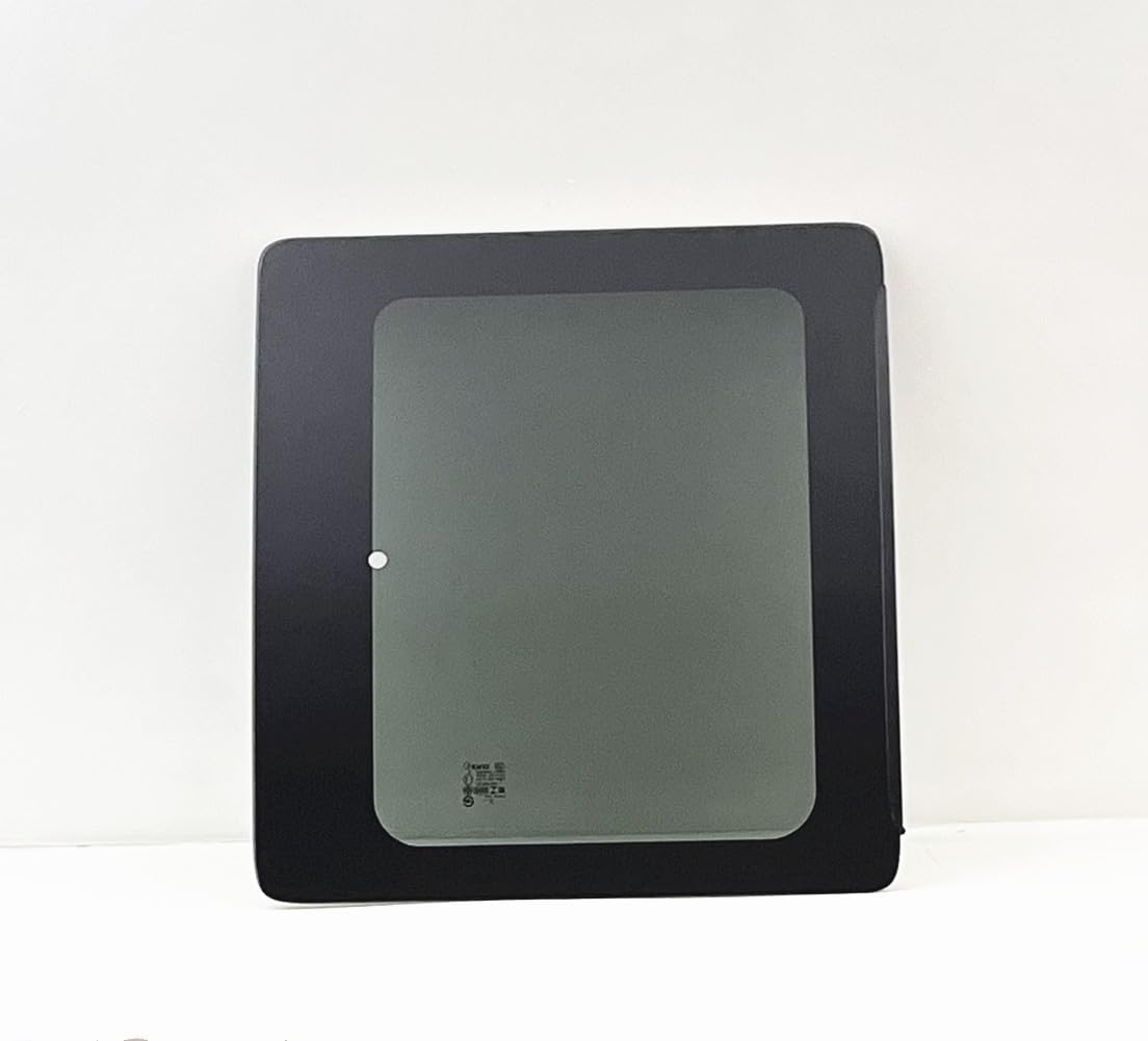 Privacy Movable Passenger Right Side Rear Hinged Door Window Door Glass Compatible with Chevrolet Express/GMC Savana 1996-2025 Models