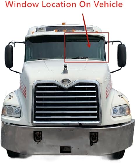 Laminated Driver Left Side Front Windshield Glass Compatible with Mack CH600 CL600 CL700 CT713 CTP713 CX CV712 CV713 GU712 GU713 GU812 GU813 1989-2009 / CHU613 CXU613 2008-2018 / Granite 2010-2024