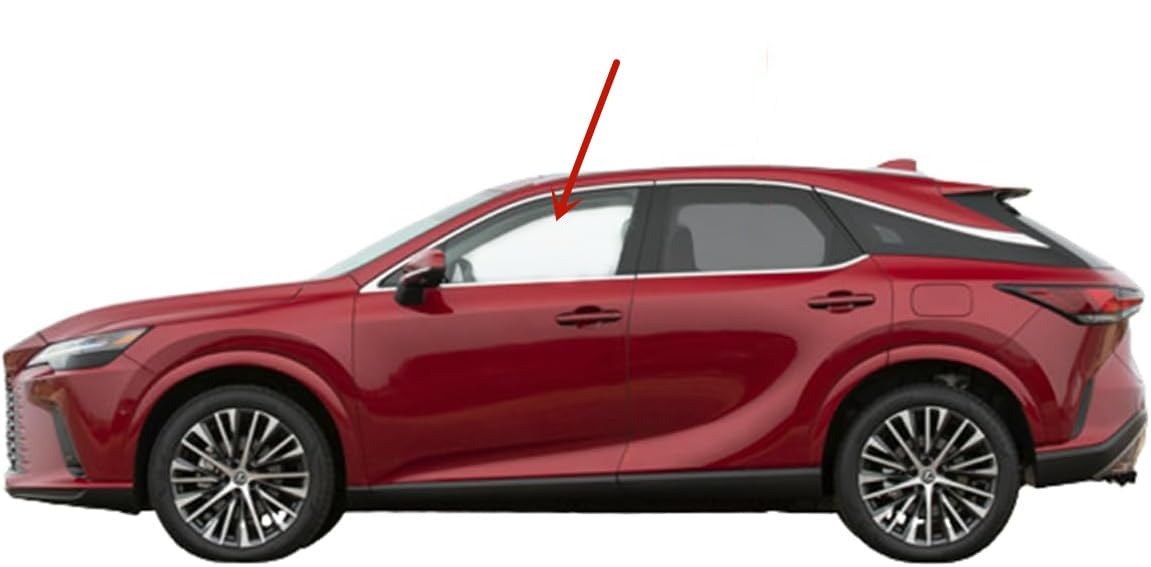 Laminated Driver Left Side Front Door Window Door Glass Compatible with Lexus RX350 RX350h RX450h+ RX500h 2023-2025 Models