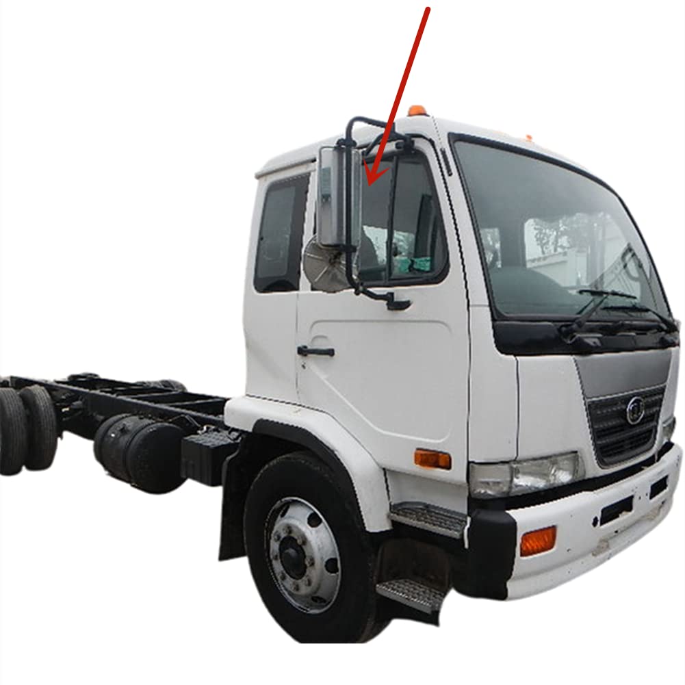 Passenger Right Side Front Door Window Door Glass Compatible with Nissan UD1800 UD2000 UD2300 UD2600 UD3300 Cabover