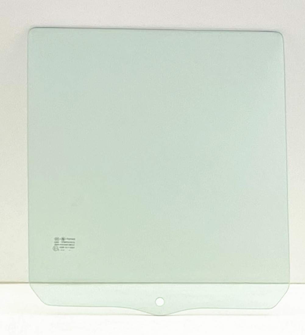 Passenger Right Side Rear Door Window Door Glass Compatible with Jeep Cherokee/Wagoneer 1984-2001 4 Door Models