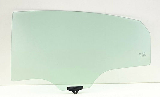 Driver Left Side Rear Door Window Door Glass Compatible with Hyundai Sonata 2011-2014 Models / Sonata Hybrid 2011-2015 Models