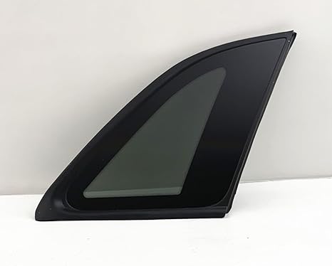 Black Moulding Style Tempered Passenger Right Side Quarter Window Quarter Glass Compatible with Kia Sorento 2011-2015 Models