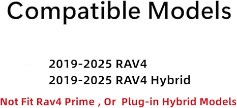Passenger Right Side Front Door Window Door Glass Compatible with Toyota RAV4 / RAV4 Hybrid 2019-2025 Models ( Not Fit Rav4 Prime Or Plug-in Hybrid )