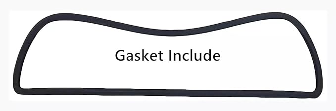 Rear Sliding Window Glass Back Slider With Gasket Complete Set Compatible with Toyota Tacoma Pickup 1995-2004 Models