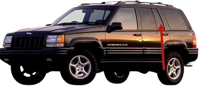 Privacy Driver Left Side Rear Vent Glass Vent Window Compatible with Jeep Grand Cherokee 1993-1998 Models
