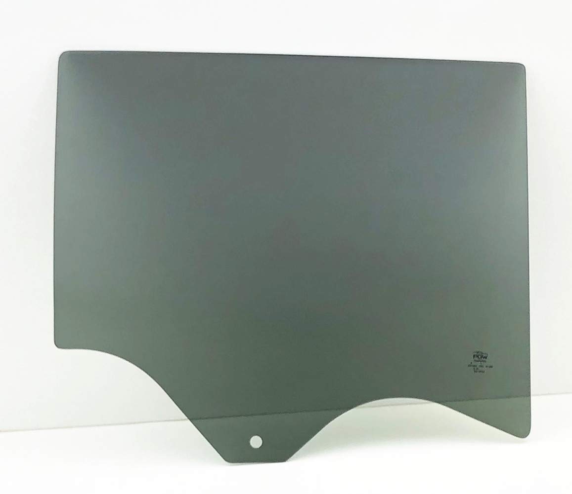 Passenger Right Side Rear Door Window Door Glass Compatible with GMC Acadia 2017-2023 Models (not for Acadia Limited Model)