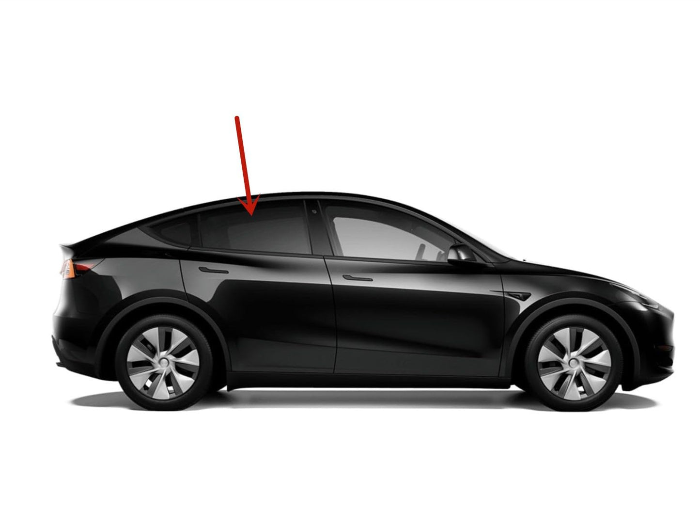 Tempered Privacy Passenger Right Side Rear Door Window Door Glass Compatible with Tesla Model Y 2020-2023 Models