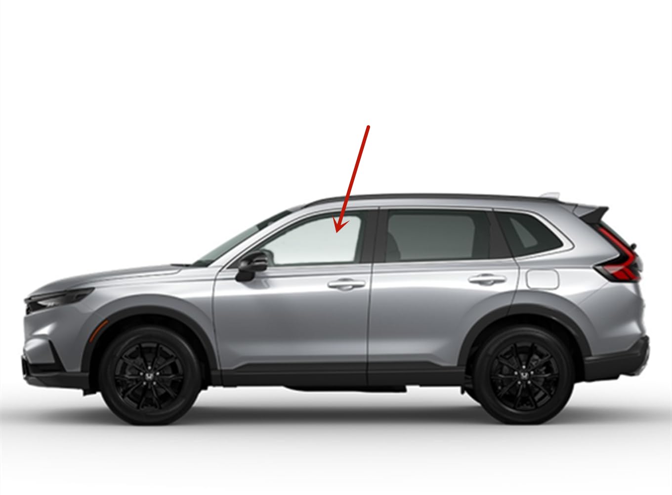 Tempered Driver Left Side Front Door Window Door Glass Compatible with Honda CR-V 2023-2025 Models