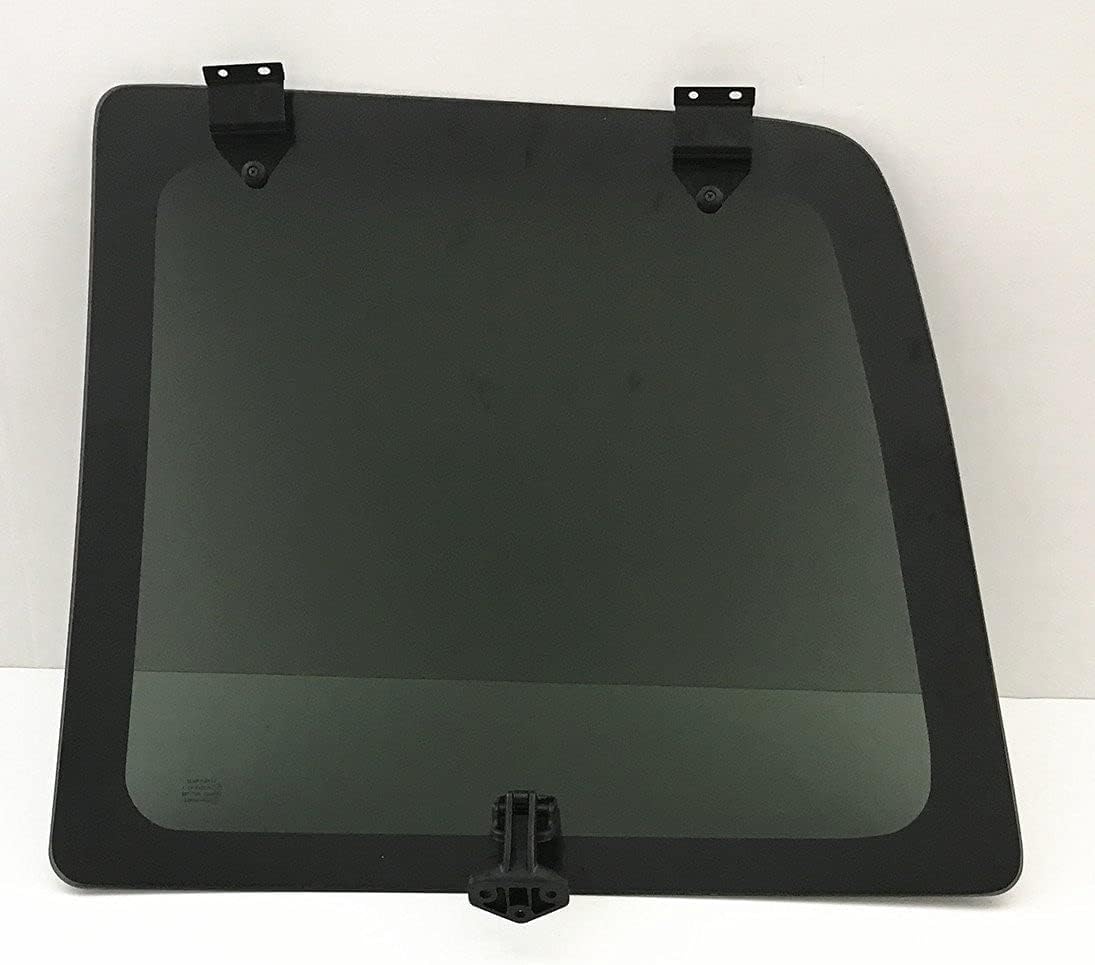 Movable With All Hardware Back Glass Back Window Driver Left Side Compatible with GMC Savana / Chevrolet Express Van 1996-2025 Models