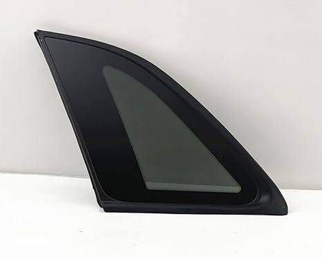 Black Moulding Tempered Driver Left Quarter Window Quarter Glass Compatible with Kia Sorento 2011-2015 Models
