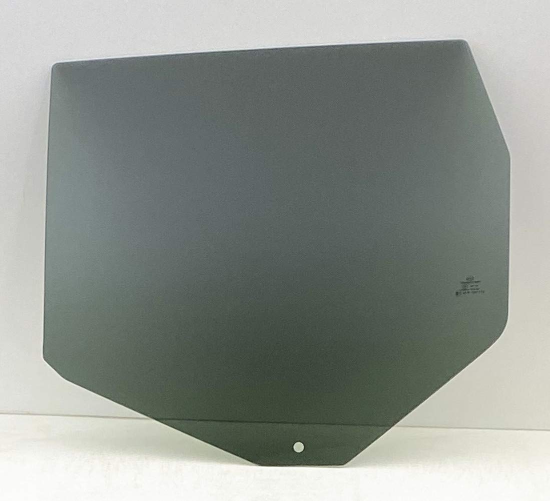 Driver Left Side Rear Door Window Door Glass Compatible with Jeep Grand Cherokee 2011-2021/Grand Cherokee WK 2022 Models (Not For Cherokee, or Grand Cherokee L)