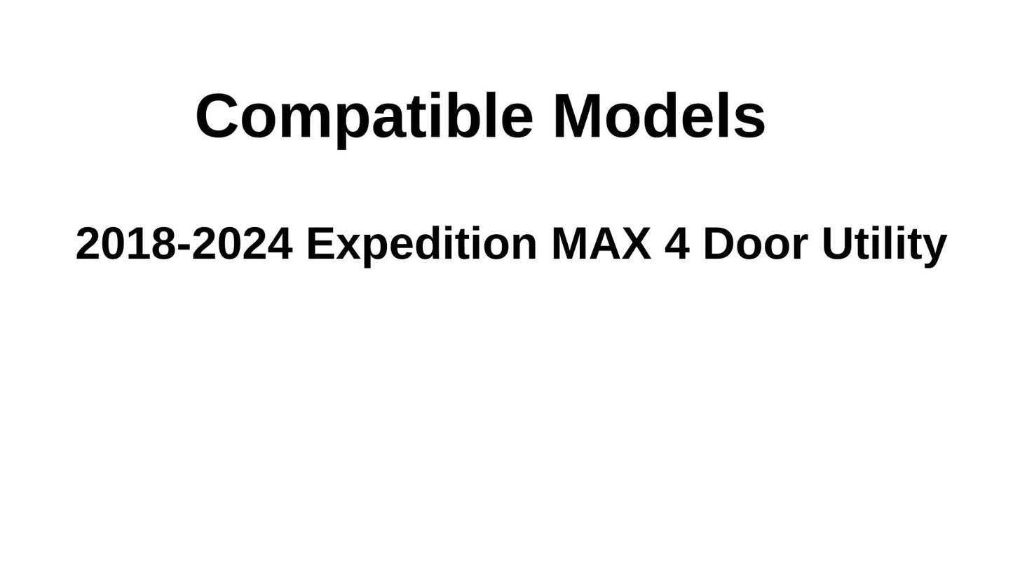Privacy Passenger Right Side Rear Quarter Window Quarter Glass Compatible with Ford Expedition MAX Long Wheel Base 2018-2024 Models