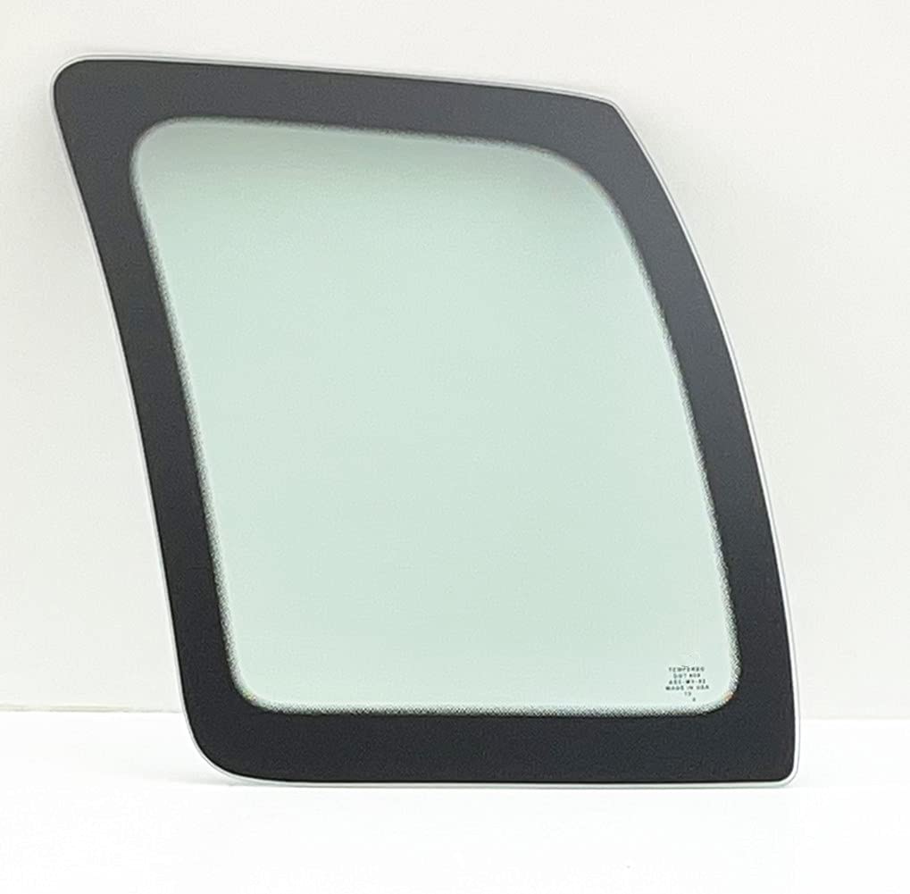 Driver Left Side Rear Quarter Window Quarter Glass Compatible with Suzuki Vitara/Grand Vitara/Chevrolet Tracker 1999-2005 4 Door Models