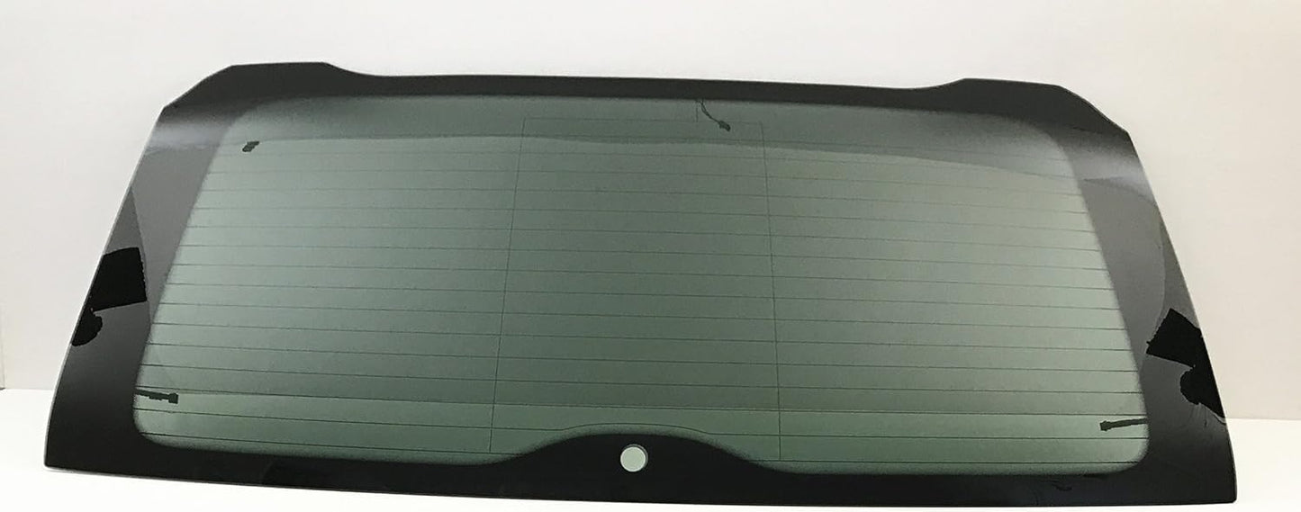 Heated Back Tailgate Liftgate Window Back Glass Compatible with BMW X5 2000-2006 Models