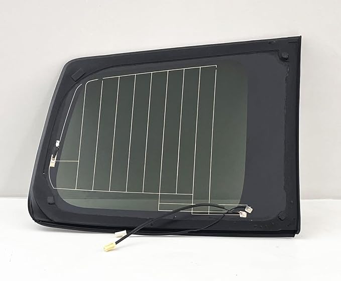 Tempered w/ Antenna Driver Left Side Quarter Window Quarter Glass Compatible with Toyota Highlander 2008-2010 Models