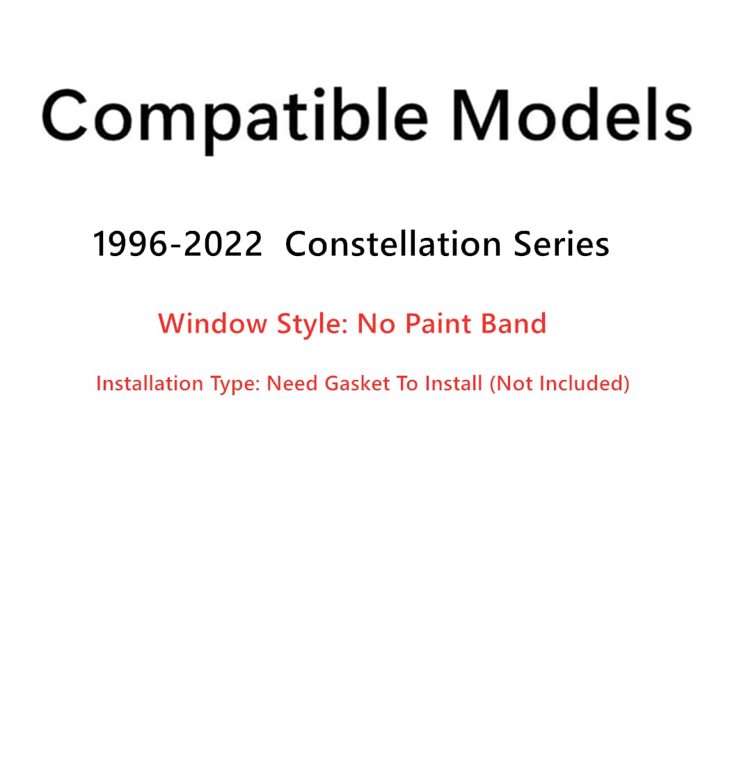 Laminated Driver Left Side Front Windshield Window Glass Compatible with Western Star Constellation Series Conventional Cab 1996-2022 Models