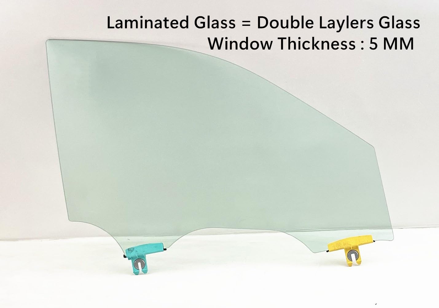 5MM Laminated Passenger Right Side Front Door Window Door Glass Compatible with Jeep Grand Cherokee 2022-2025 / Grand Cherokee L 2021-2025 Models