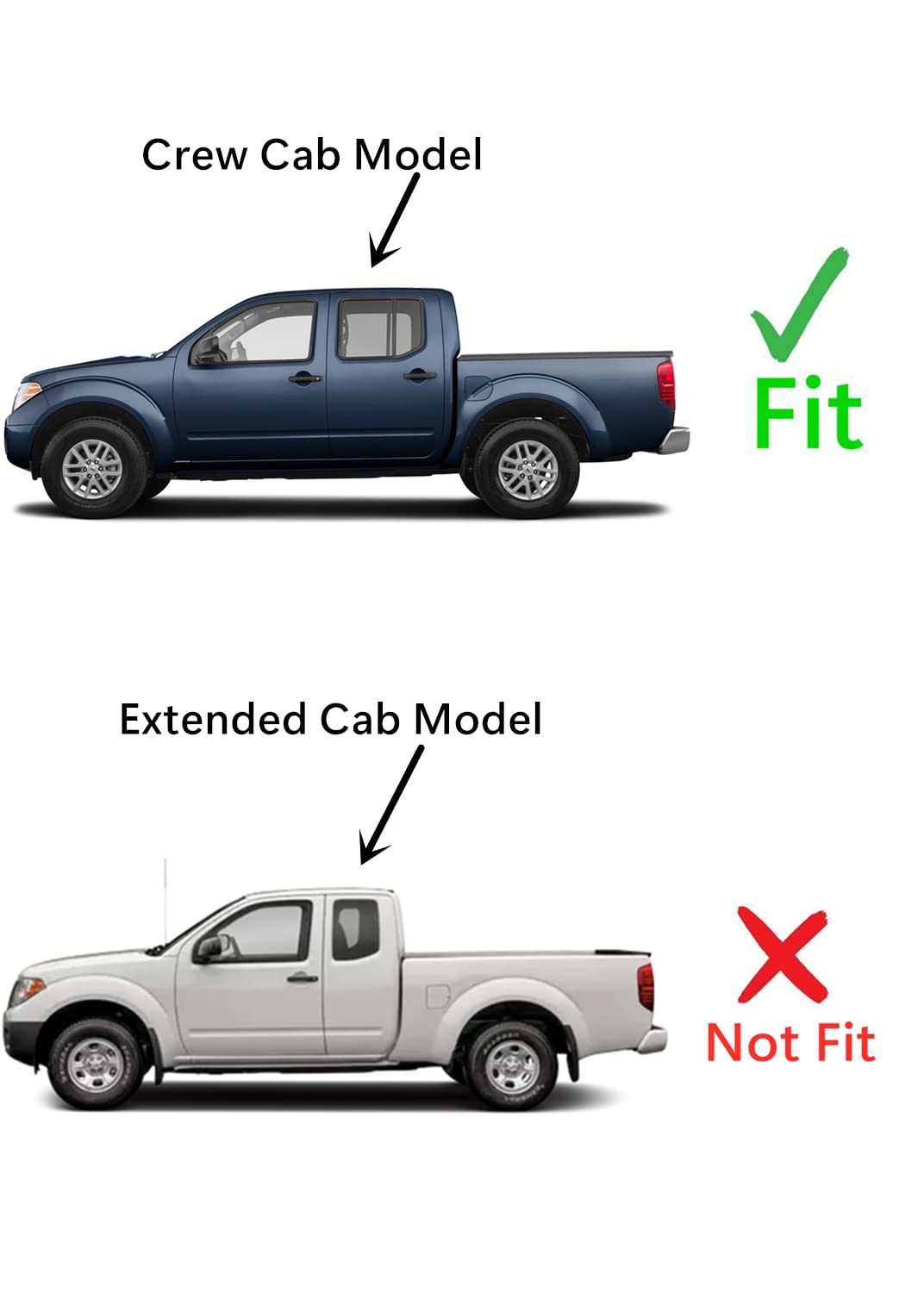 Driver Left Side Rear Door Window Door Glass Compatible with Nissan Frontier Pickup 2005-2021 4 Door Crew Cab Models