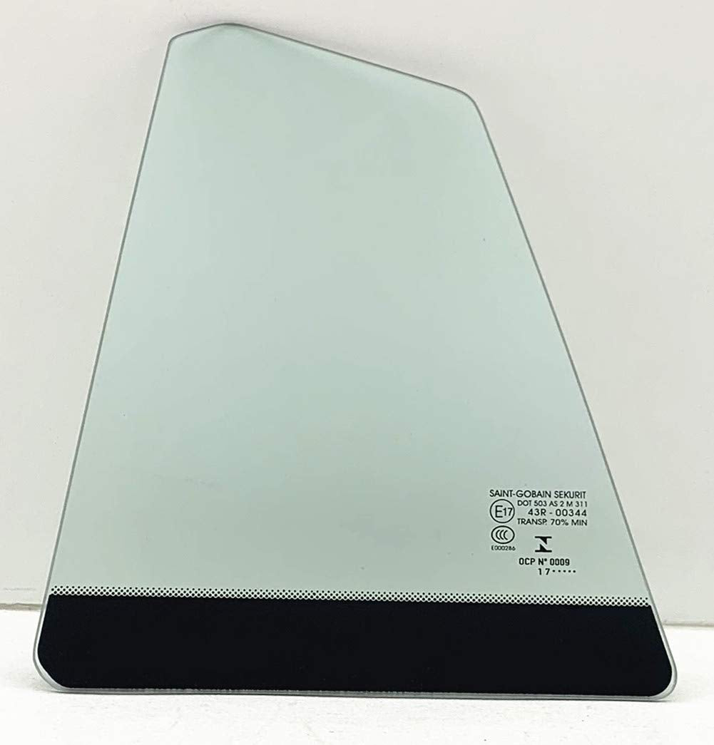 OEM Driver Left Side Rear Vent Window Vent Glass Compatible with Hyundai Ioniq Hybrid 2017-2023 Models (Not For Ioniq 5 or Ioniq 6)