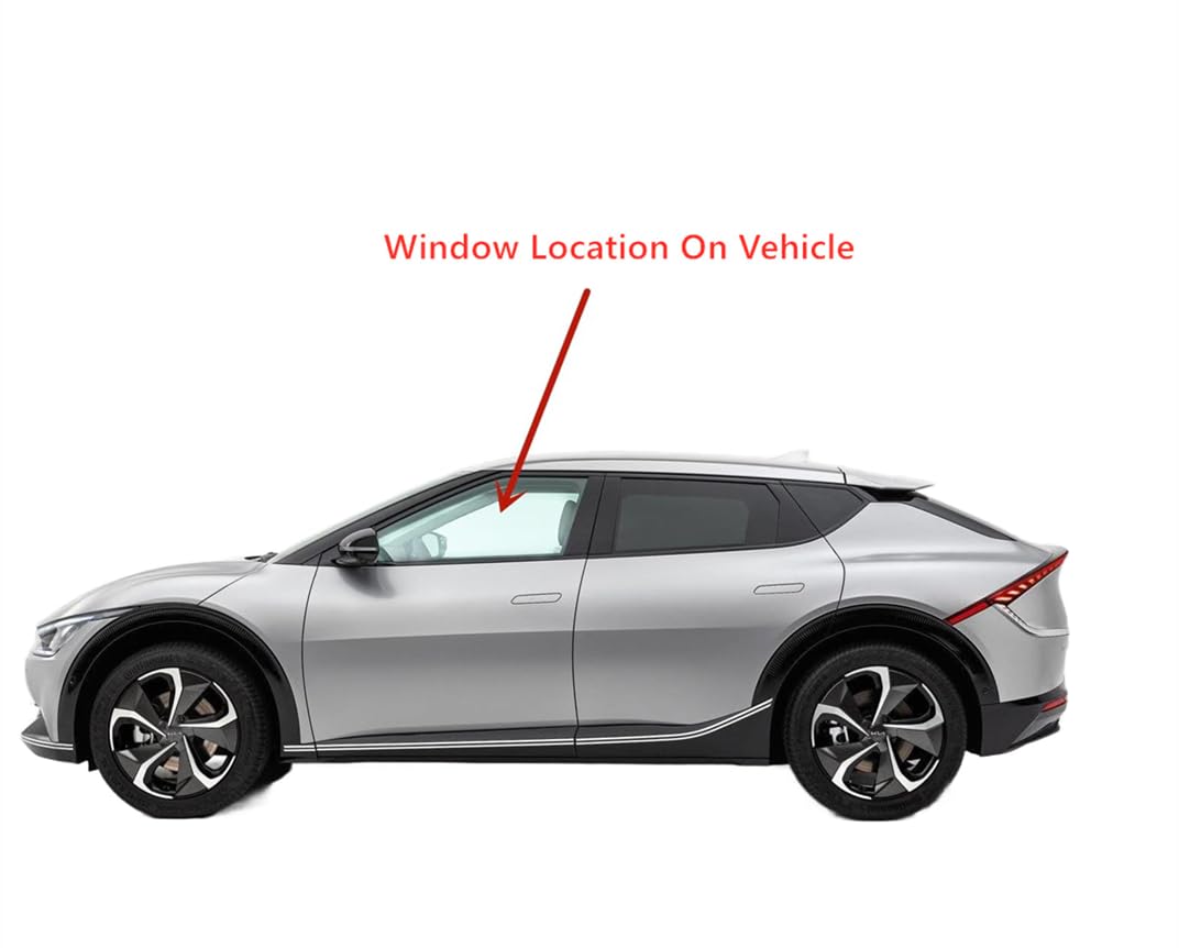 Laminated Driver Left Side Front Door Window Glass Compatible with Kia EV6 2022-2025 Models