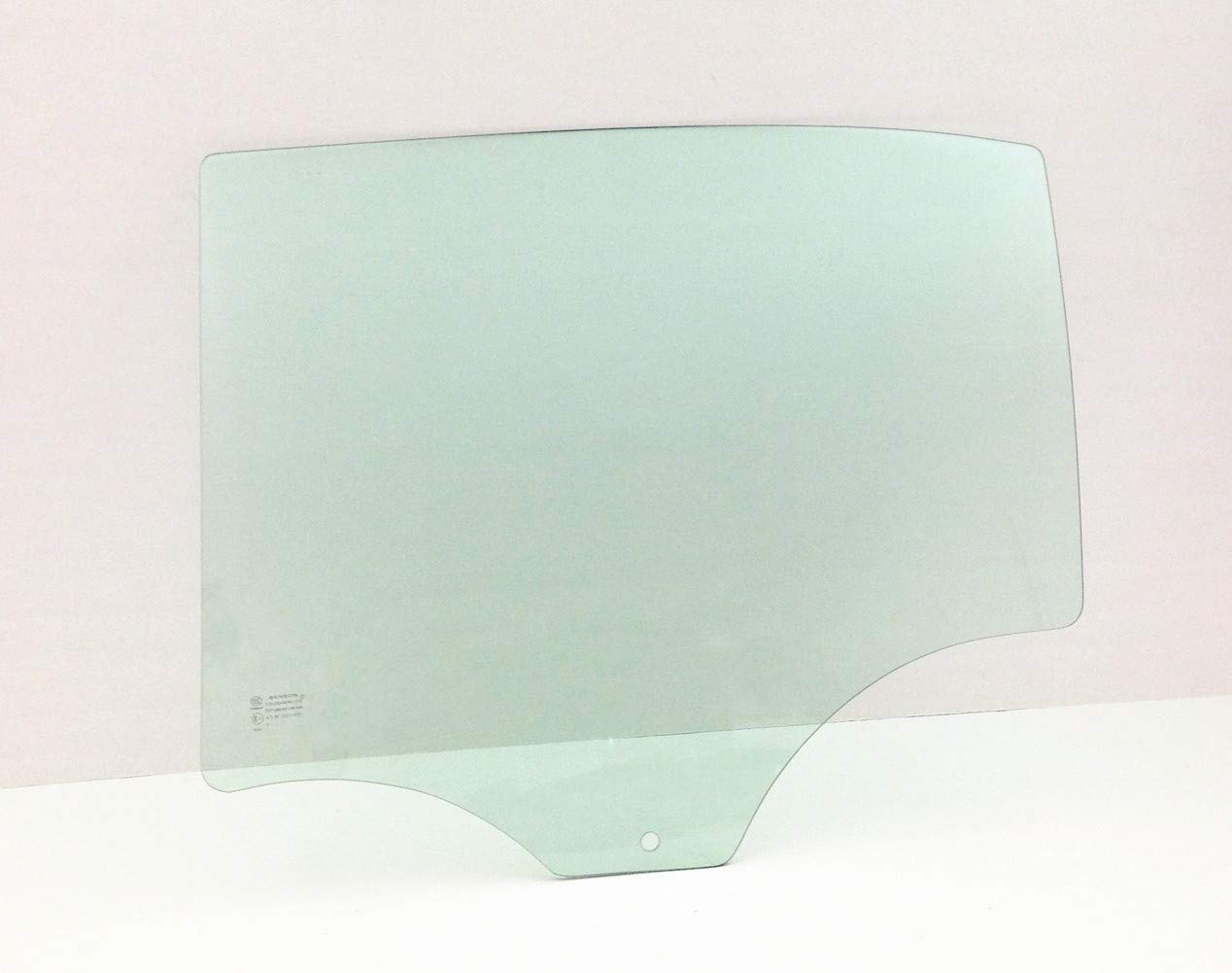 Driver Left Side Rear Door Window Door Glass Compatible with Chevrolet Malibu 2004-2007 / Malibu Classic 2008 4 Door Sedan Models