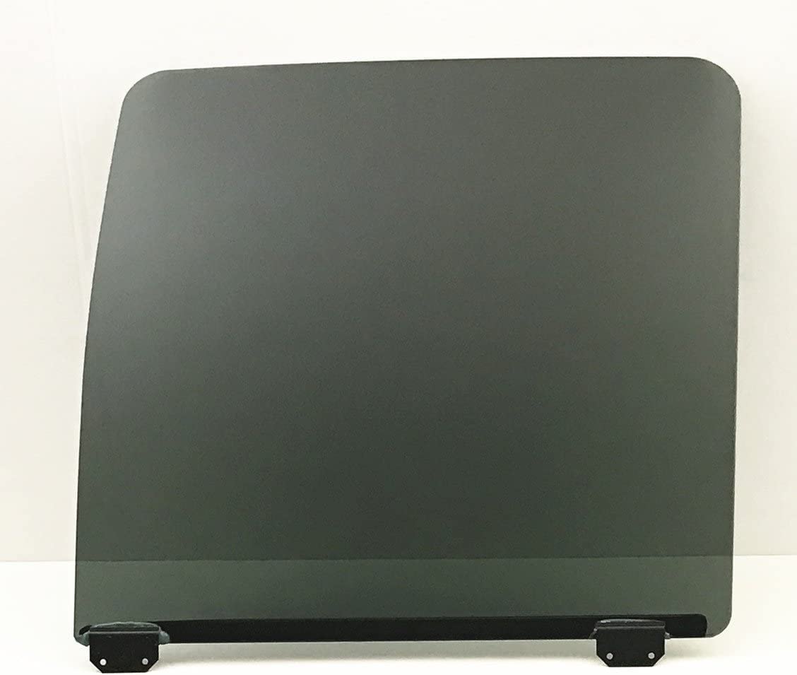 Privacy Passenger Right Side Rear Door Window Door Glass Compatible with Ford F250 F350 F450 F550 F650 F750 4 Door Crew Cab 1999-2012 Models