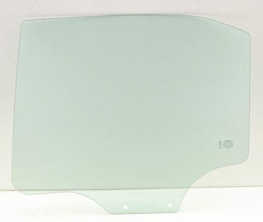 Driver Left Side Rear Door Window Door Glass Compatible with Mitsubishi Mirage 4 Door Sedan 1997-2001 Models