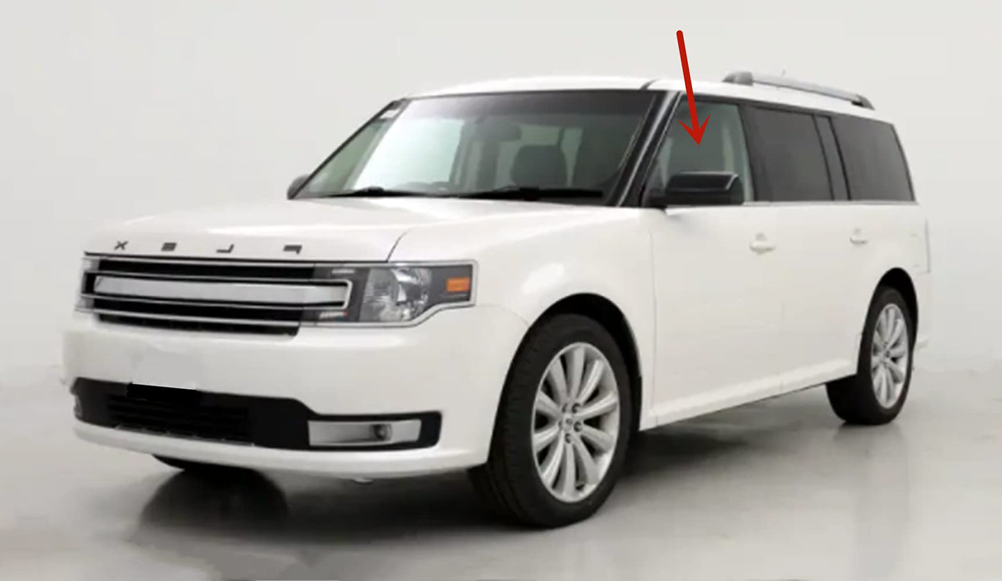 Laminated Driver Left Side Front Door Window Door Glass Compatible with Ford Flex 2009-2019 Models