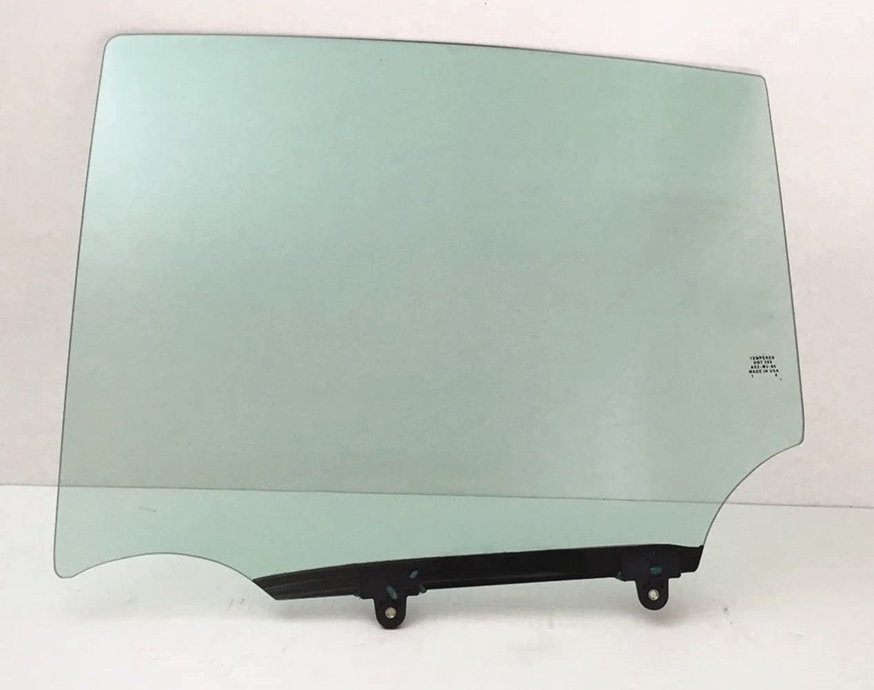 Driver Left Side Rear Door Window Door Glass Compatible with Nissan Versa 4 Door Sedan 2012-2019 Models