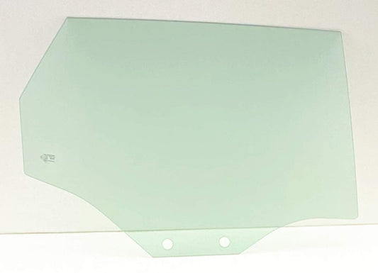 Passenger Right Side Rear Door Window Door Glass Compatible with Audi A3 4Dr Hatchback 2005-2013 Models