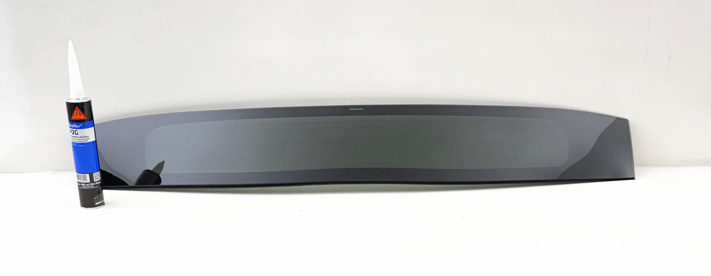 Factory Privacy Tinted Tempered Heated Lower Back Window Back Glass Compatible with Toyota Prius 2016-2022 Models (Not For Prius Prime, C, Or V)