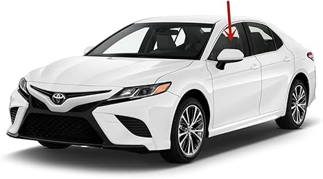 Driver Left Side Front Door Window Door Glass Compatible with Toyota Camry 2018-2025 US Built Models